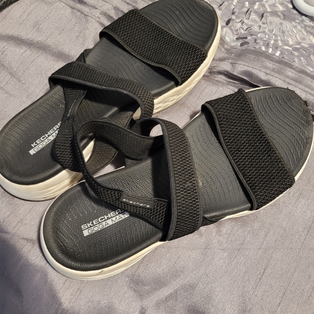 Skechers Black Women's Sandals